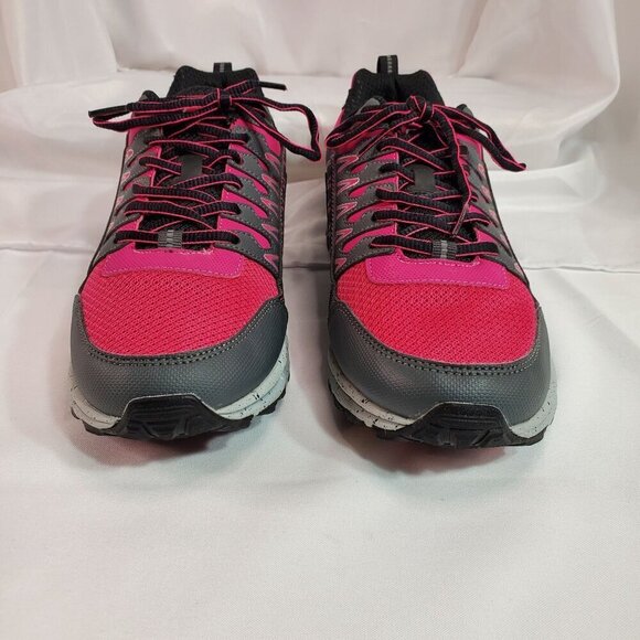 Fila Evergrand Trail 21.5 Womens Sneakers Running Shoes Size 11 Pink Back Grey - Picture 11 of 12